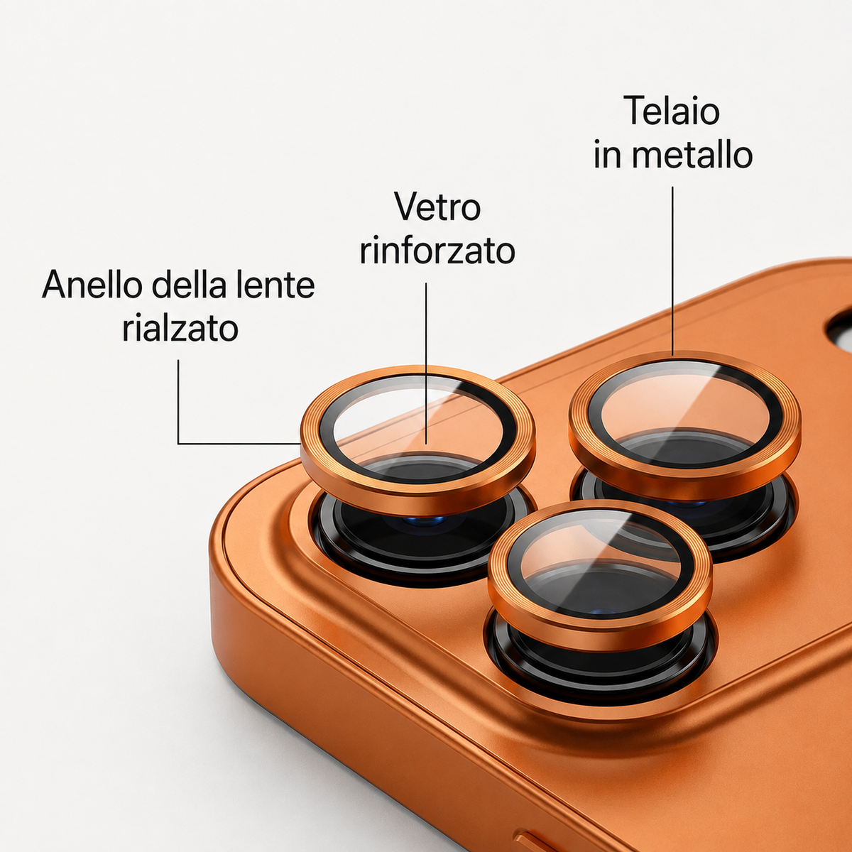 KAVENIQ FORTE – Custodia Premium in Metallo per iPhone