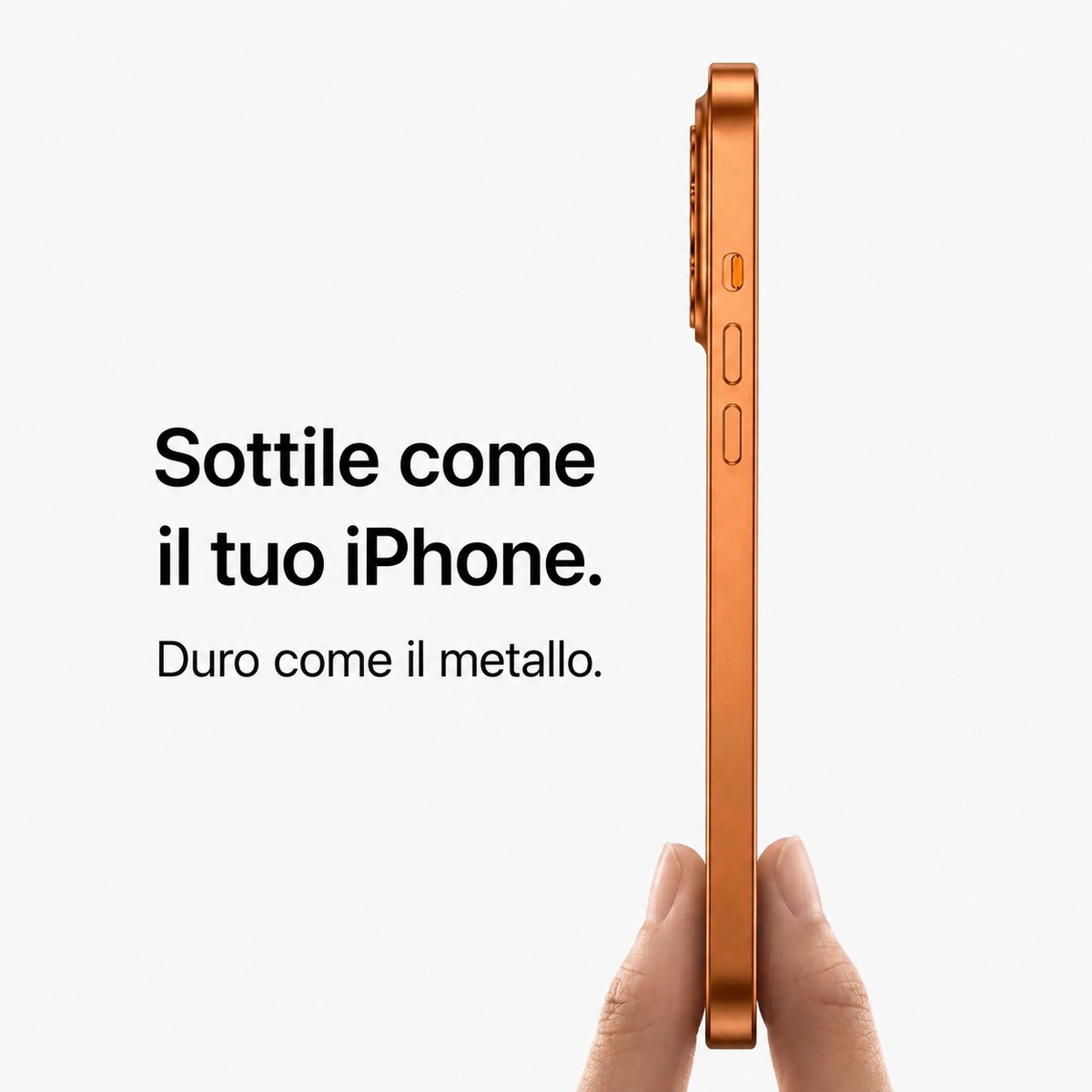KAVENIQ FORTE – Custodia Premium in Metallo per iPhone