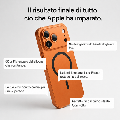 KAVENIQ FORTE – Custodia Premium in Metallo per iPhone